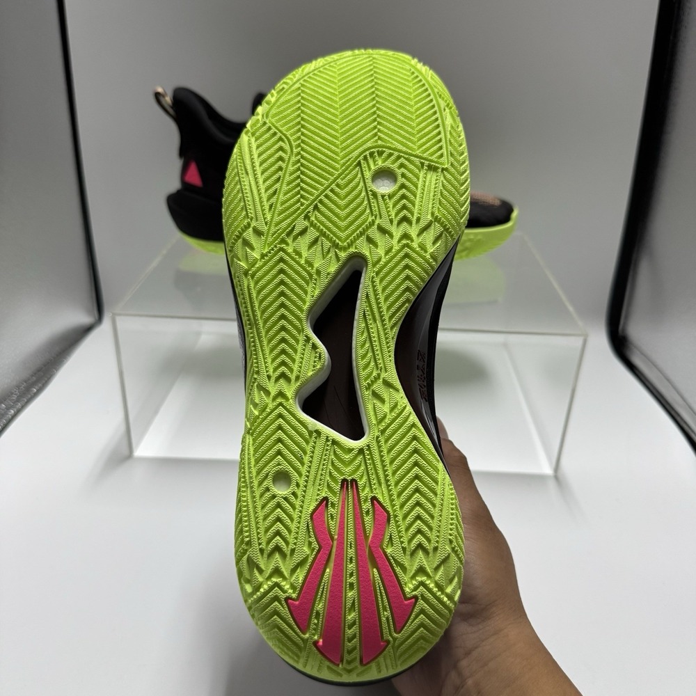 Brand New ANTA Kai 1 Speed Black Yellow 8125B1128S-8 Basketball Shoes Men's 13 - Picture 8 of 9